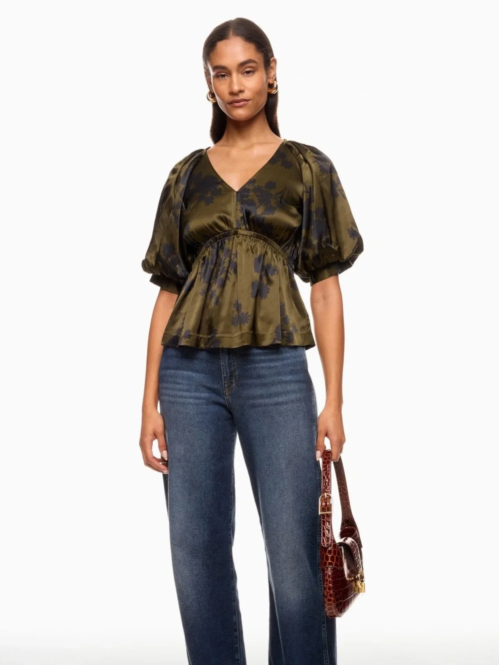 Madewell silky olive